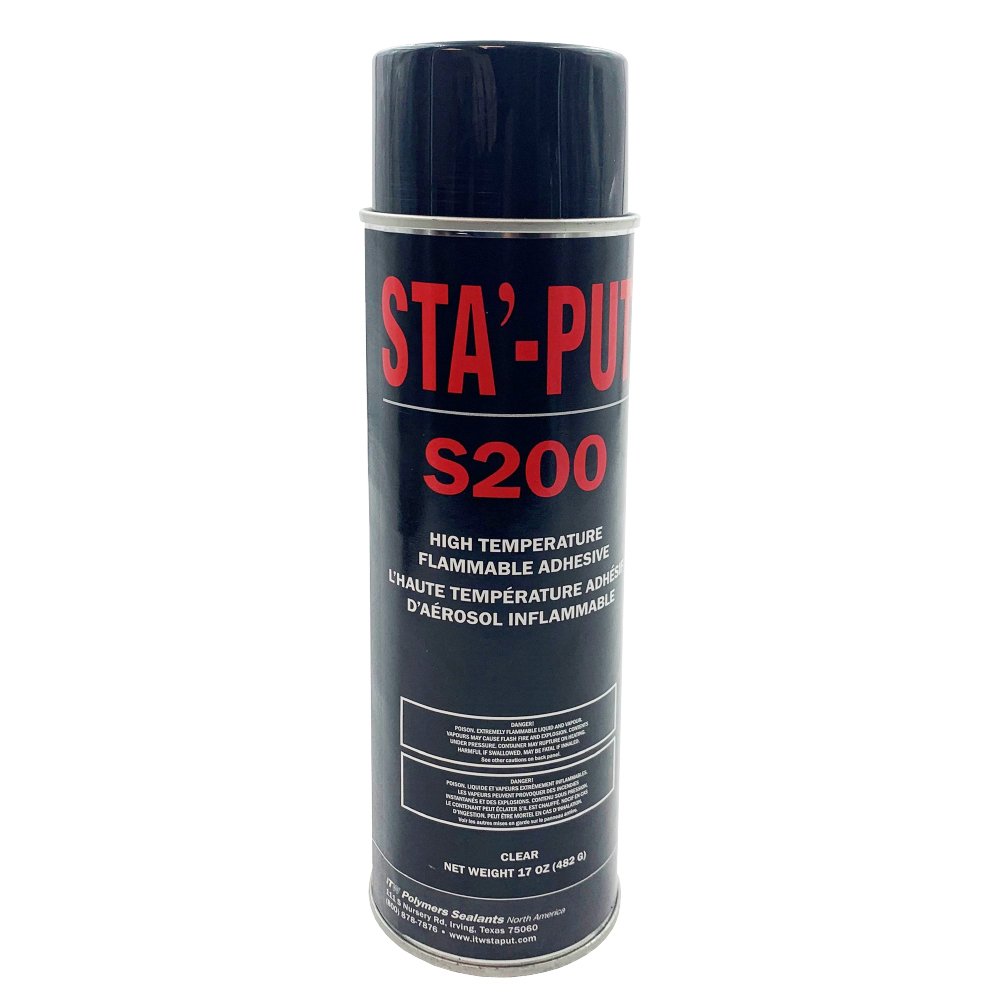 Prodotti AP, 001-S20017C Ap Products 17 Oz. Adesivo S200 trasparente