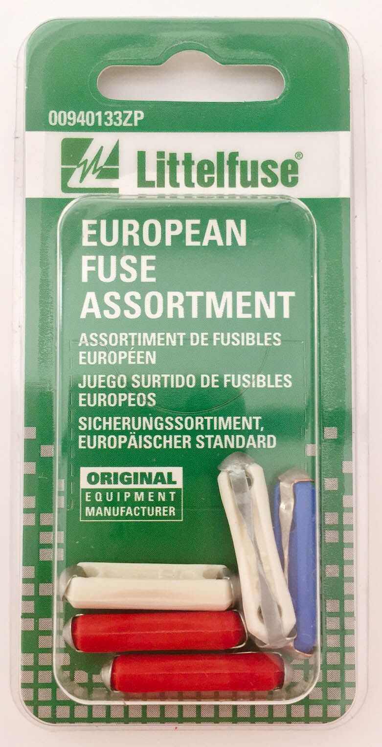 Littelfuse Inc., 00940133ZP Littelfuse Inc. Assortimento di fusibili GBC Glass Fuse