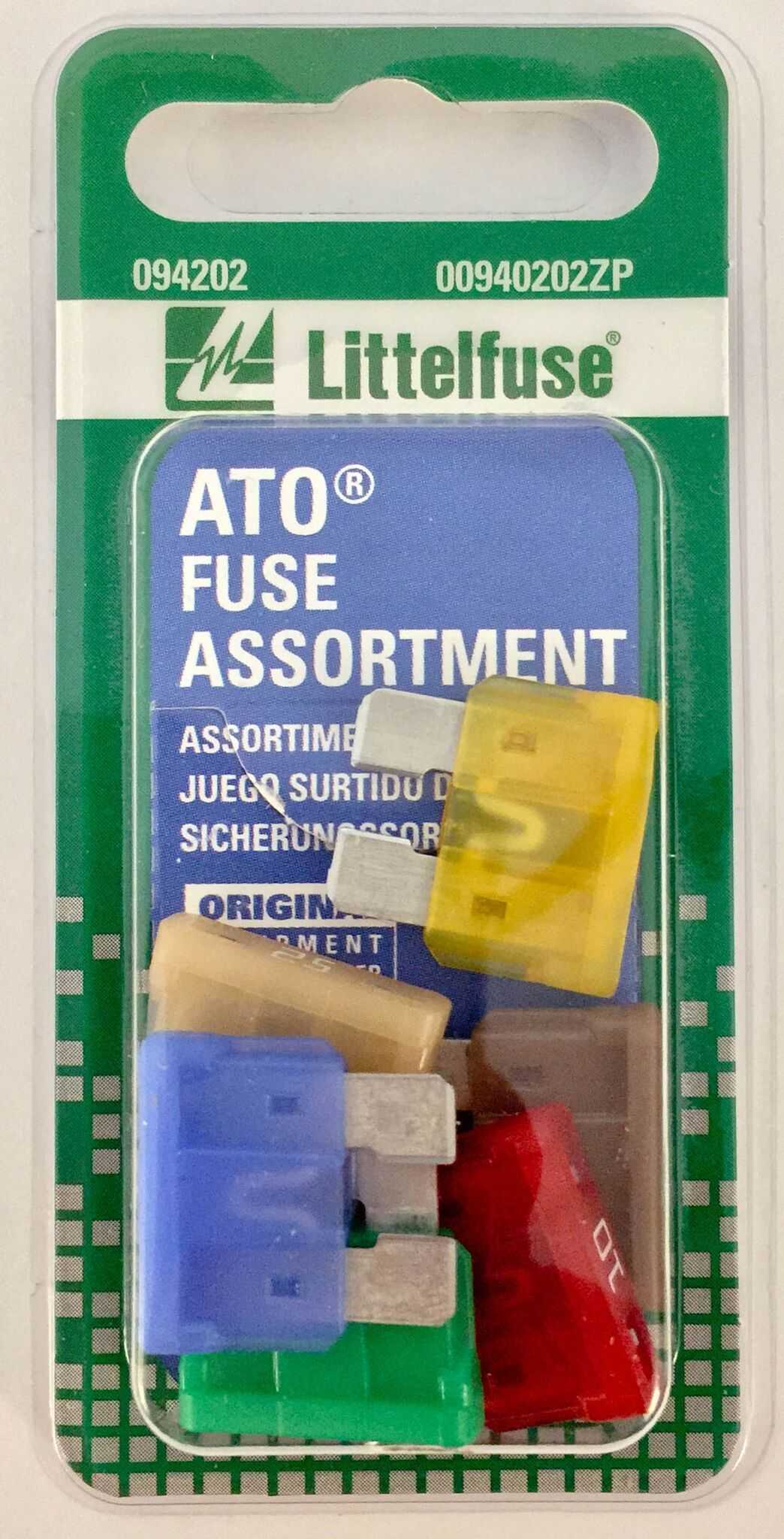 Littelfuse Inc., 00940202ZP Littelfuse Inc. Assortimento di fusibili ATO