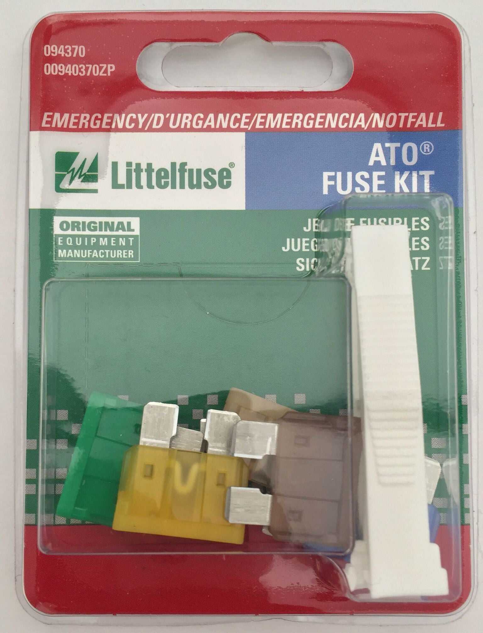 Littelfuse Inc., 00940370ZP Littelfuse Inc. Assortimento di fusibili ATO