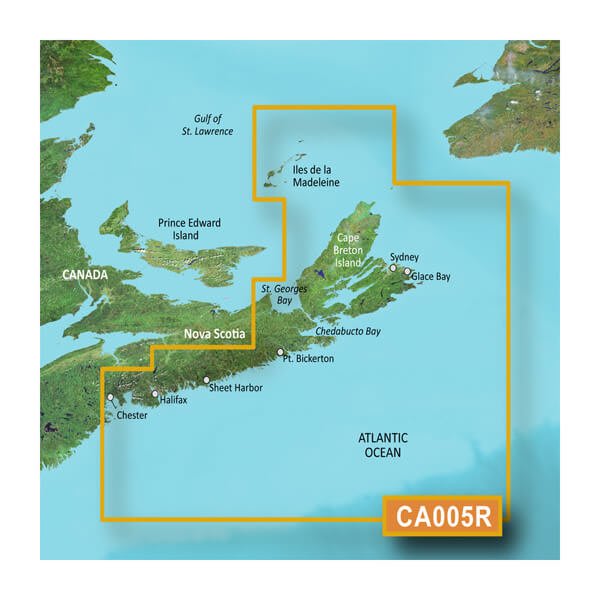 Garmin Carto, 010-C0691-00 Garmin Carto G3V Vca005R - Halifax-Cape Breton