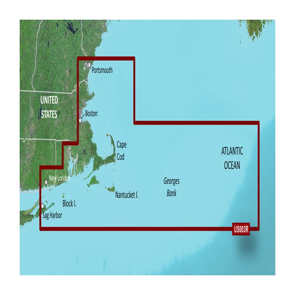 Garmin Carto, 010-C0704-00 Garmin Carto G3V Vus003R - Cape Cod