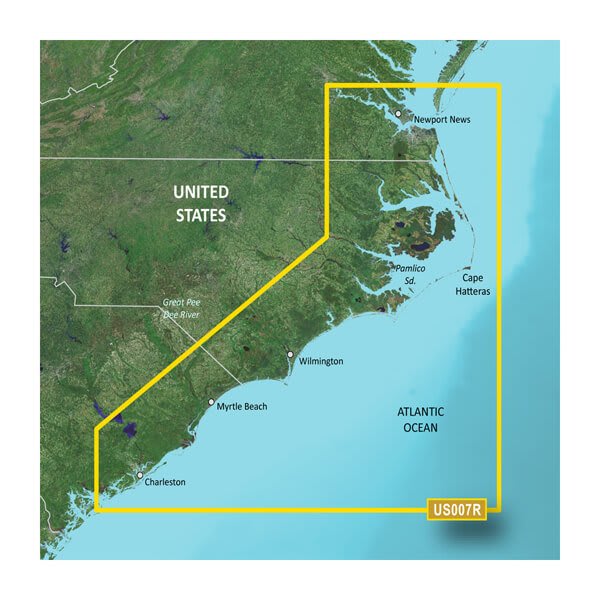 Garmin Carto, 010-C0708-00 Garmin Carto G3V Vus007R - Norfolk-Charleston