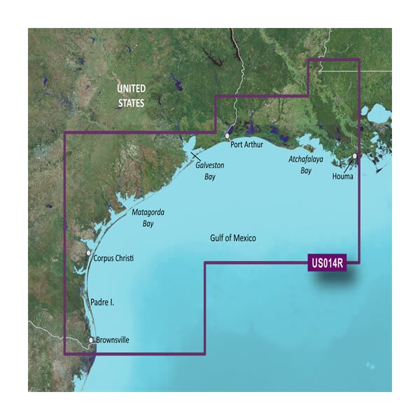 Garmin Carto, 010-C0715-00 Garmin Carto G3V Vus014R - Morgan City-Brownsvil