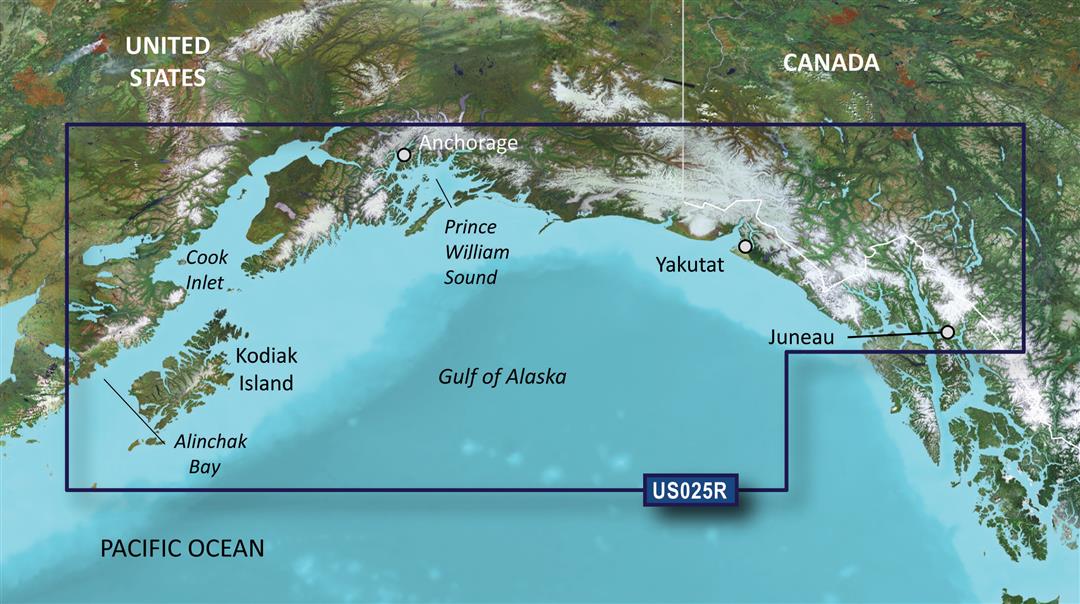 Garmin Carto, 010-C0726-00 Garmin Carto G3V Vus025R - Anchorage-Juneau