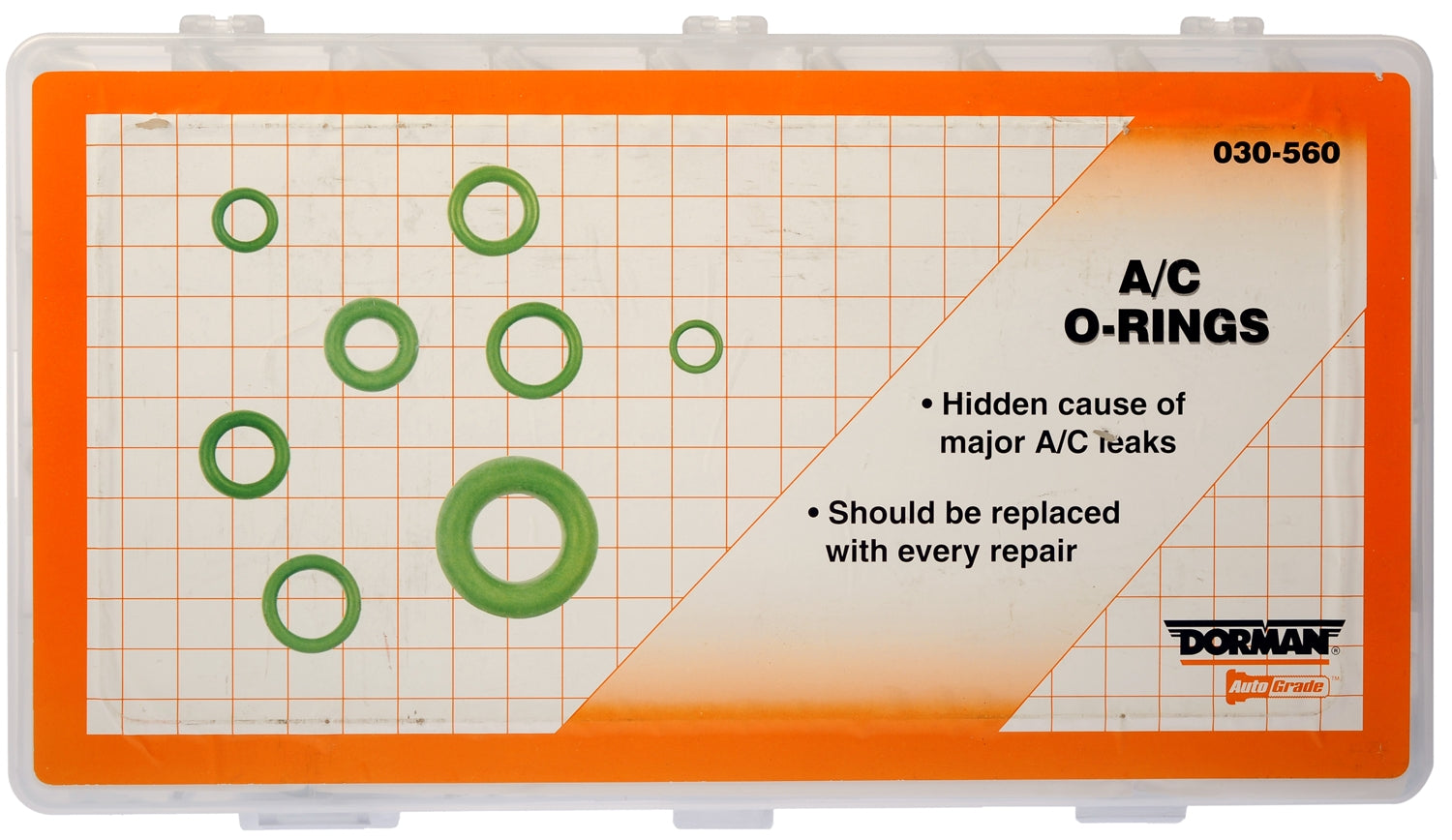 Dorman (TECHoice), 030-560 Assortimento di O-Ring Dorman (TECHoice) in nitrile idrogenato