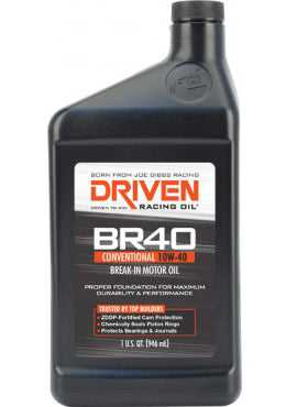 Olio da corsa Driven/ Joe Gibbs, 03706 Olio Driven Racing/ Olio per rodaggio Joe Gibbs utilizzato per le punterie piatte