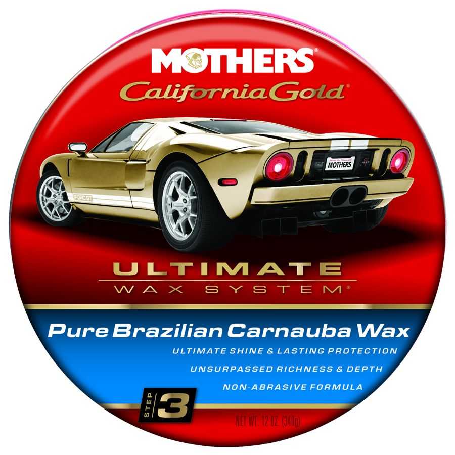 Madri, 05550 Cera per auto di Mothers Car Carnauba brasiliana